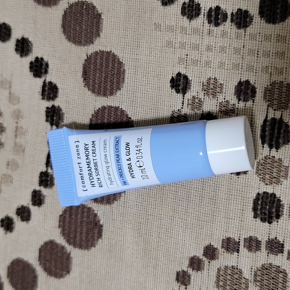 COMFORT ZONE HYDRAMEMORY RICH SORBET CREAM Intense hydration & glow cream 10 ml